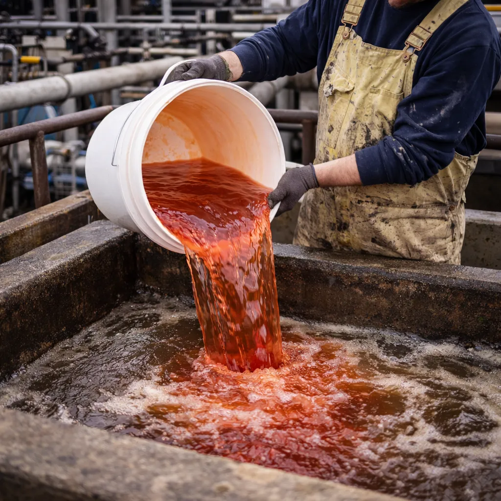 Adsorvente vegetal industrial