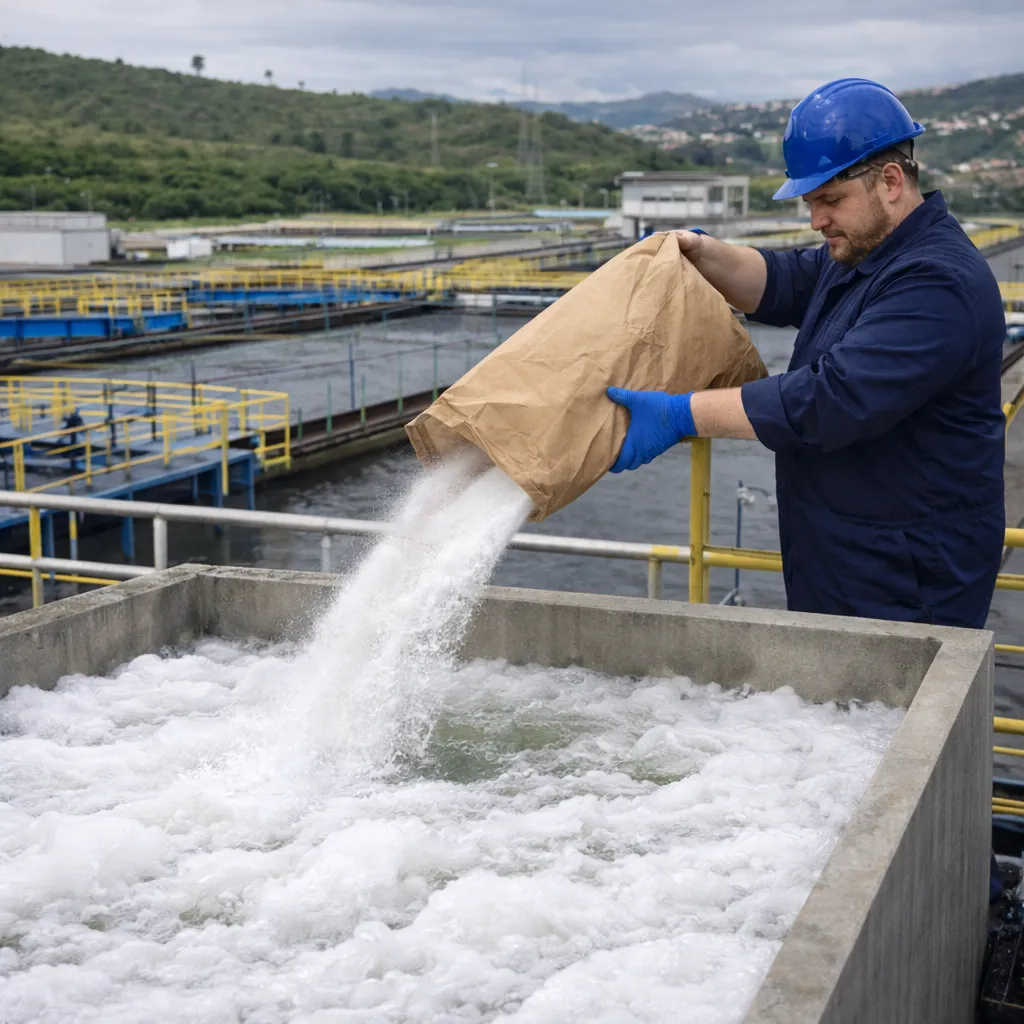 Antiespumante para processos ácidos