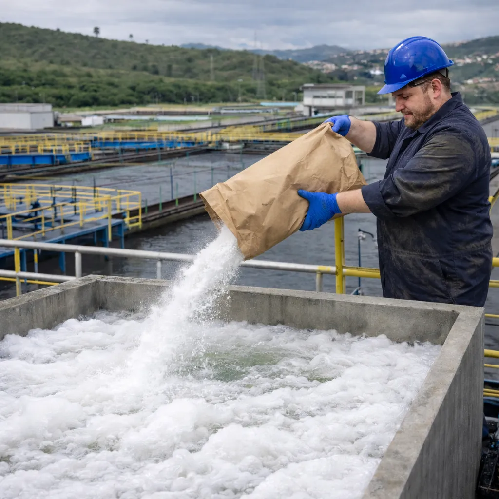 Antiespumante para processos alcalinos
