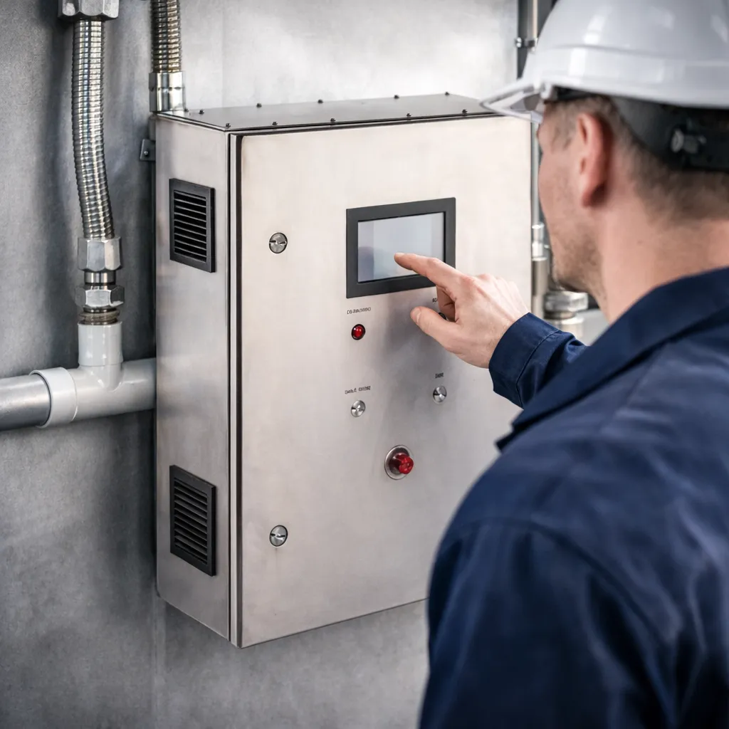 Ozônio para exaustão industrial