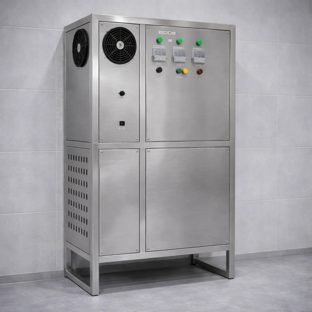 Sanitização com ozônio (CIP)