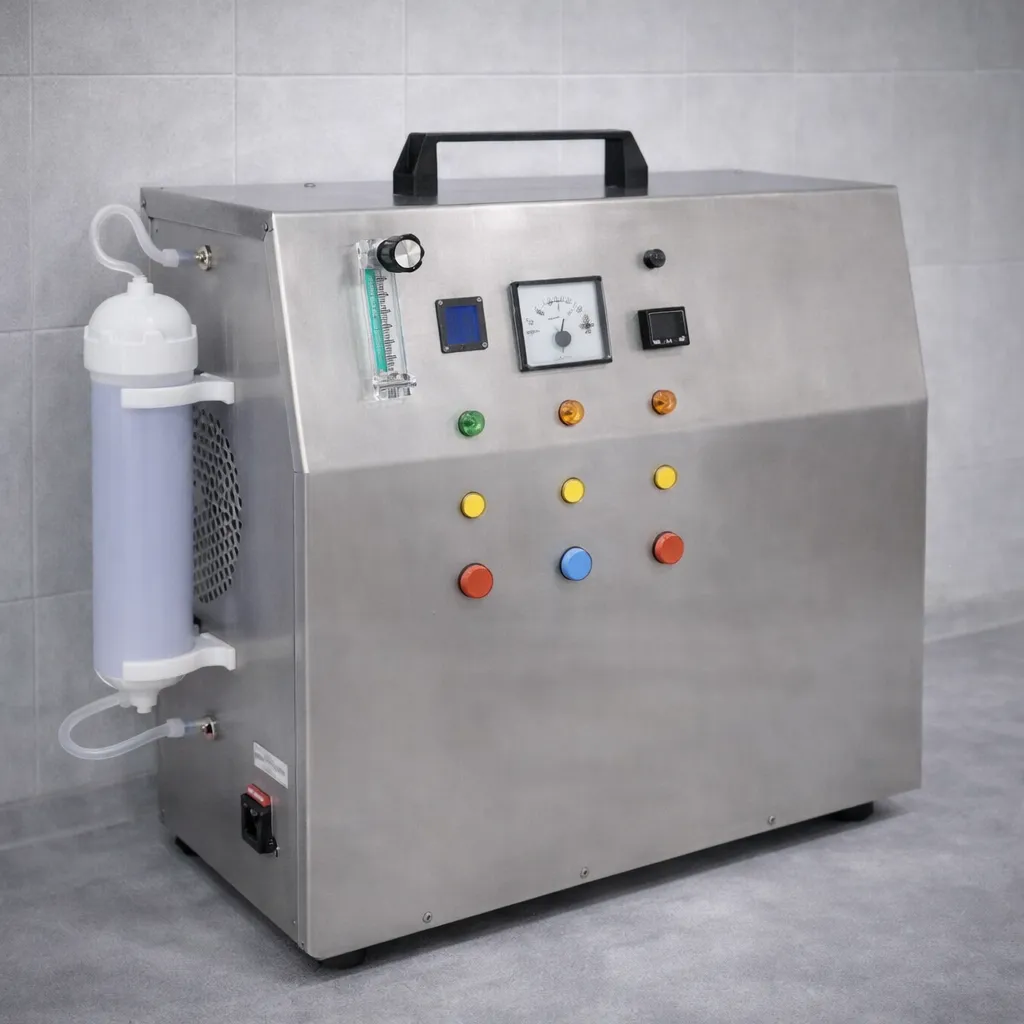 Sistema de ozonização para torre de resfriamento