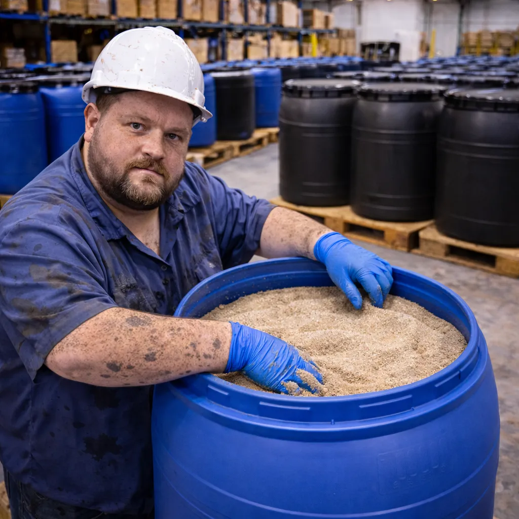 Terra fuller (bleaching earth)