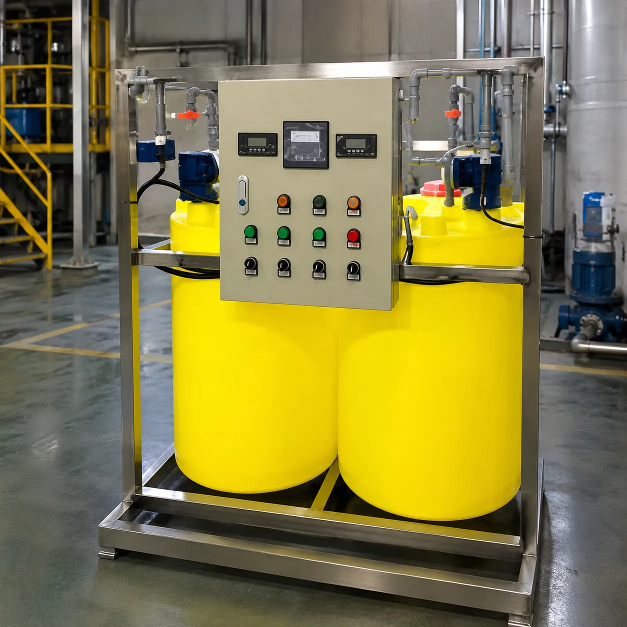Sistema de dosagem industrial 1